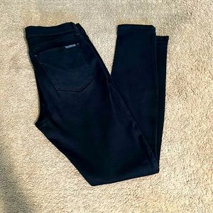 Hudson Krista super skinny jeans in black size 27